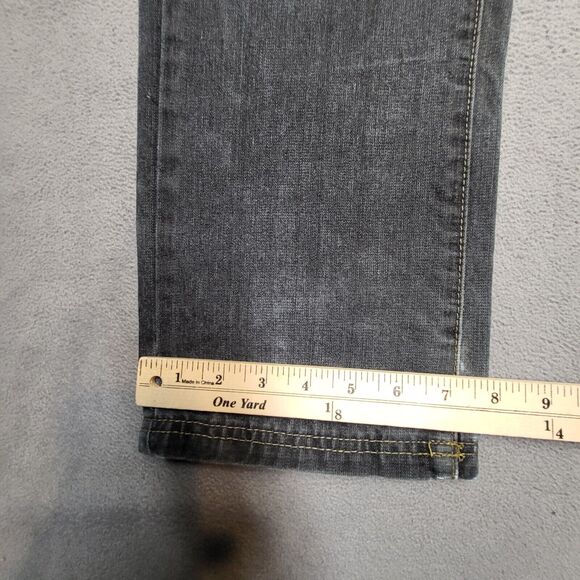 M. Society Jeans Mens 32x30 Blue Straight Leg Distressed Denim - Picture 6 of 12